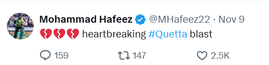 dekhrhehobinod's tweet photo. @MHafeez22 Meanwhile 2 days ago..... https://t.co/8hYfo1OzrJ