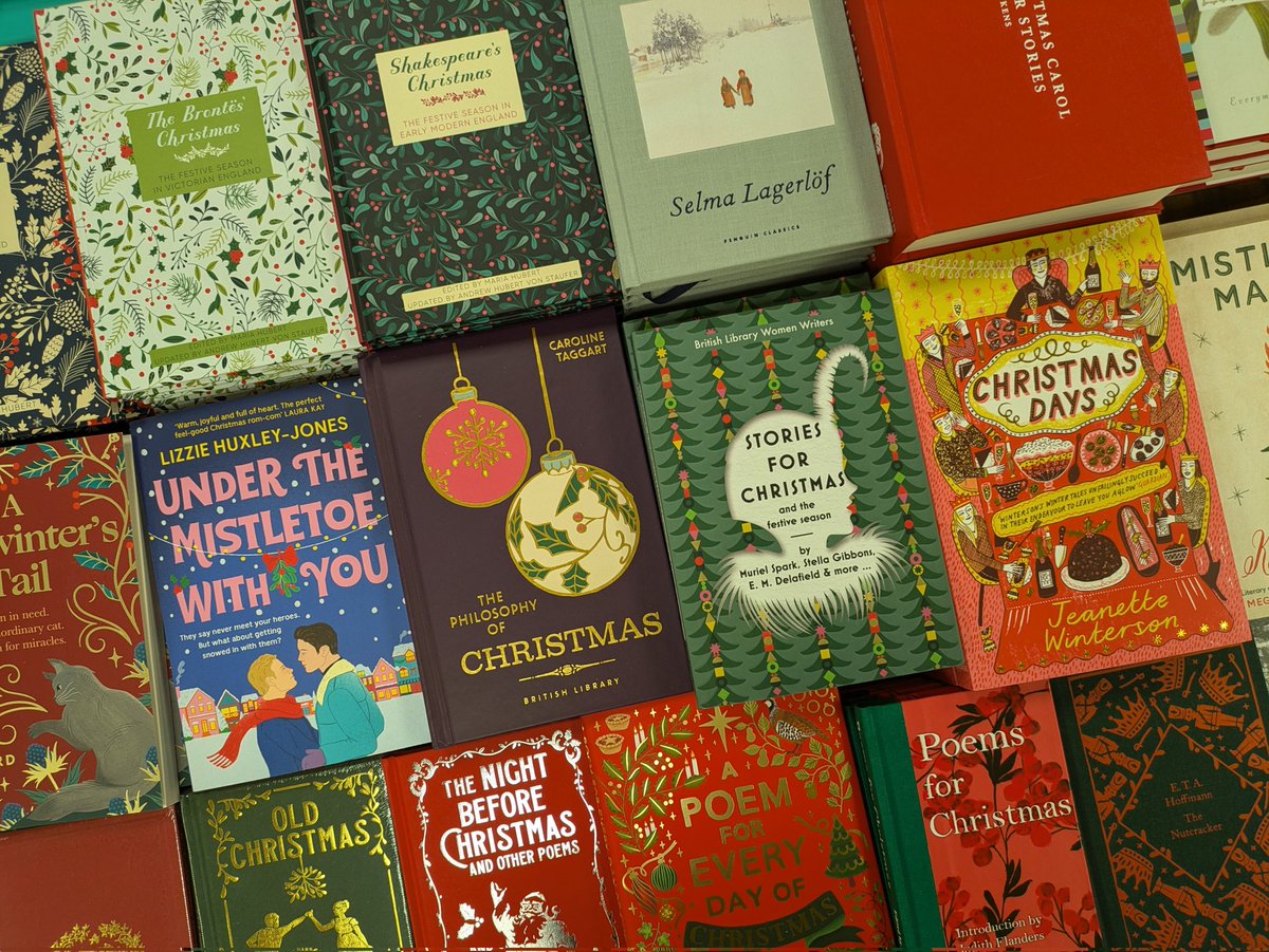 BlackwellsMcr's tweet photo. We're embracing the naughty/nice dynamic this Christmas.. Come for curl up by the fire comfort, leave with murderous moose and poisoned eggnog. Cosy &amp; Creepy Christmas reads ready to browse in-store! https://t.co/DNaUh9ikm9