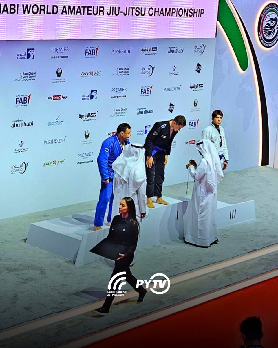 🥇🇵🇾PARAGUAYO GANA EL MUNDIAL DE BRAZILIAN JIU-JITSU EN ABU DHABI, EMIRATOS ÁRABES UNIDOS

Hoy, en el Mubadala Arena, se realizó el World Amateur Jiu-Jitsu Championship en donde el atleta paraguayo y actual número 1 del mundo, Sergio Villasanti obtuvo medalla de oro.