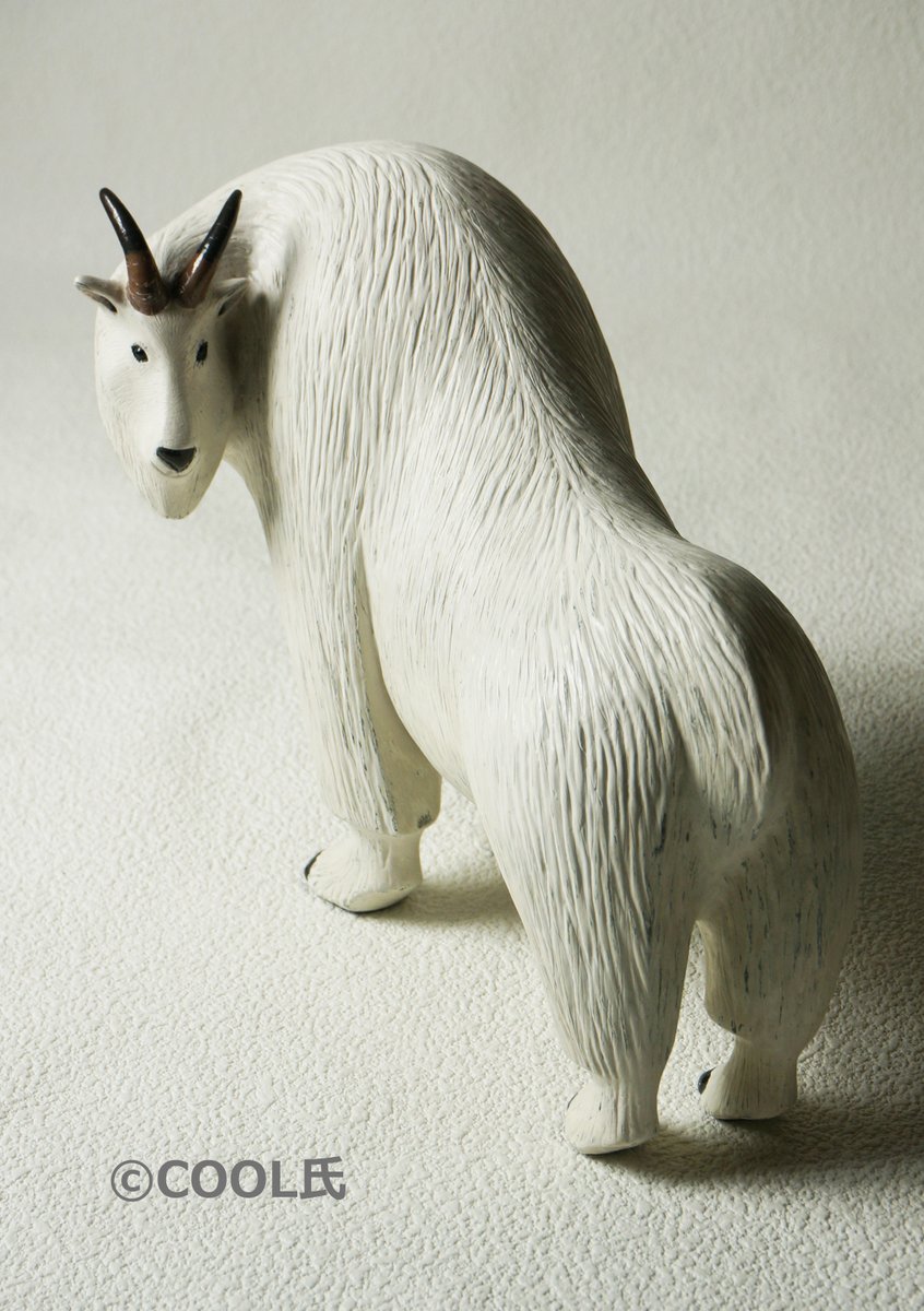 COOL90604977's tweet image. 今、NHK-BSでマウンテンゴートの写真家のお話しを放送していますね。
マウンテンゴート素敵です。
私の作ったMountain Goatの作品をアップします。
#MountainGoat   #マウンテンゴート