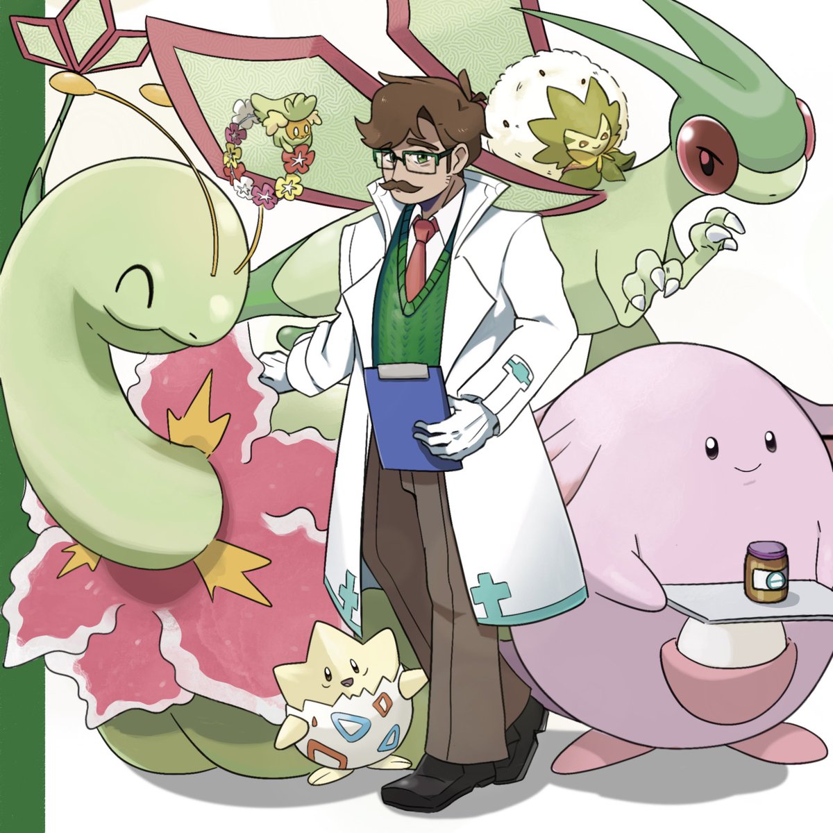 chez_sad's tweet photo. a silly pokemon x stardew au idea I had

Harvey, the local Pokemon Doctor

#StardewValley #SDV https://t.co/eWYXaIRDzu