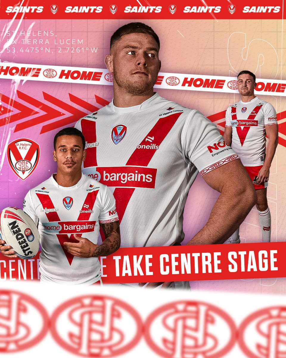 😇 2025 Home Kit

Available in-store and online now 🛒

<a href="/ONeillsSportsUK/">O'Neills Sportswear UK</a> 

🔗 saintssuperstore.com