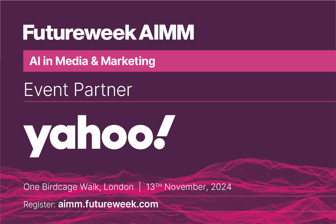videoweek's tweet image. We are delighted to announce @Yahoo is partnering with FutureWeekAIMM

FutureWeekAIMM will look at AI disruption in media and advertising, on the 13th November, 2024 at One Birdcage Walk, London.

More information: aimm.futureweek.com

#FWAIMM24 #FutureWeekAIMM