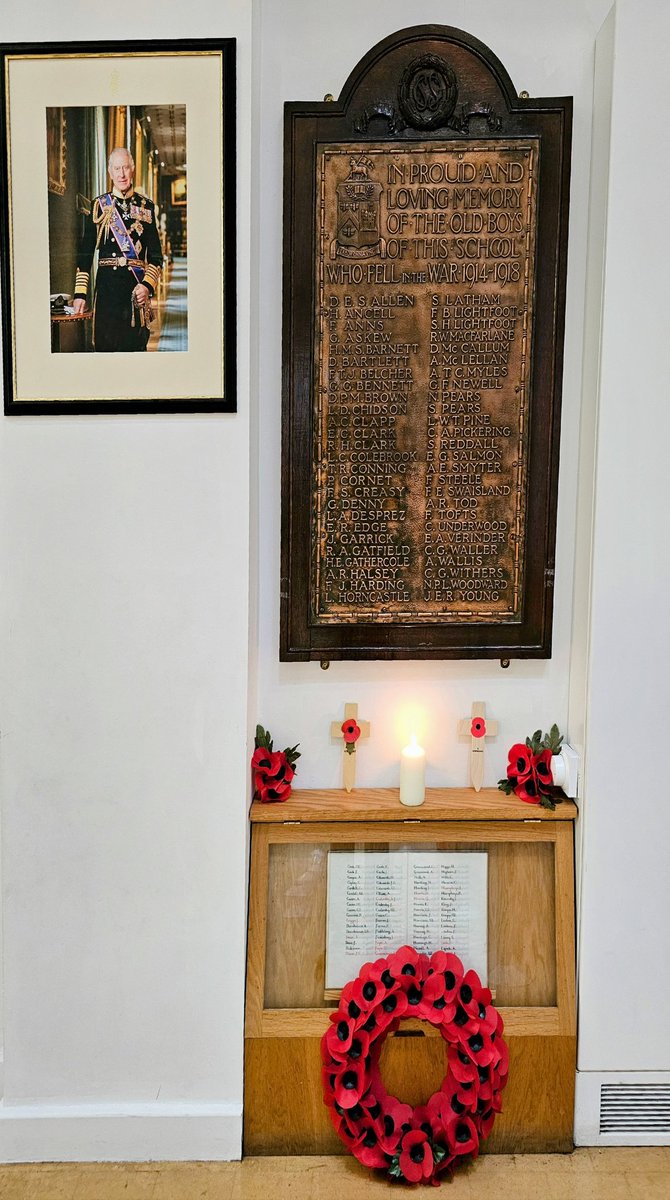 Today, at the 11th hour of the 11th day of the 11th month, we remembered them. #lestweforget2024