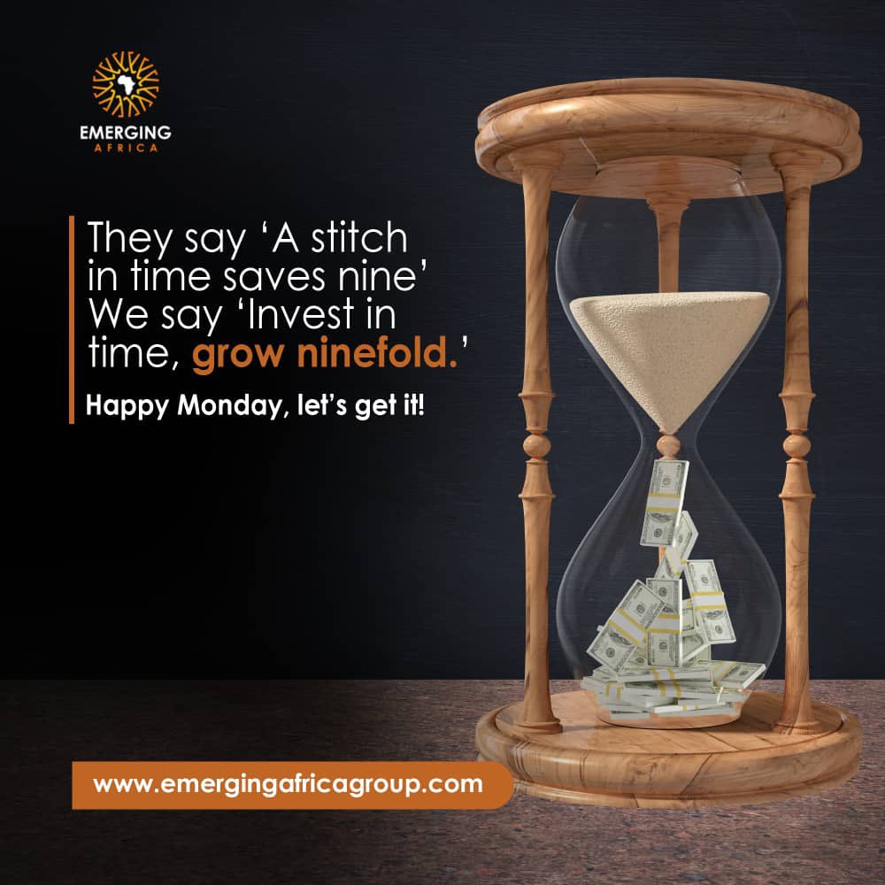 EACapitalGroup's tweet image. It is a new working week.

Here’s to smart moves, early steps, and compounding growth all week long. Let's make it a great start! 

#InvestInTime #MondayMotivation #Investment #Advisory #Emergingafrica
