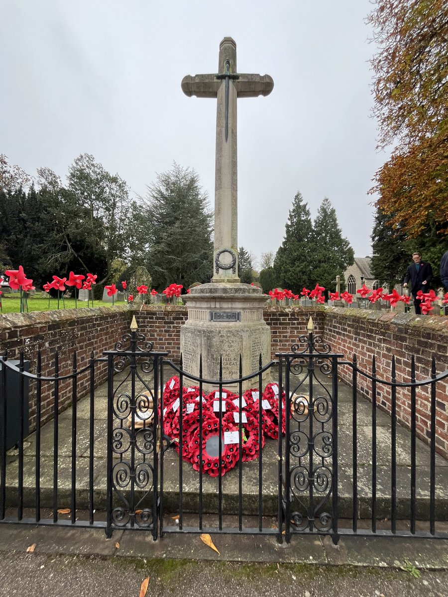 We will remember them ❤️ 

Mr Bryant and Prep Pupil Council members, from left to right Prithika, Saffy, Molly and Ruby, attended the Wheathampstead Remembrance Parade on Sunday and laid a wreath on behalf of the School.