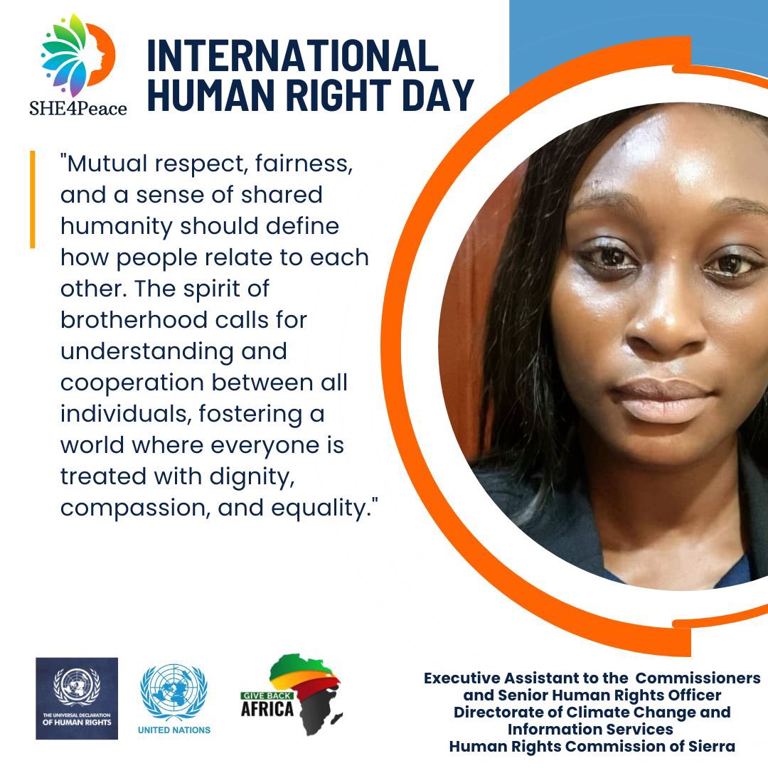 SHE4Peace's tweet photo. @SHE4Peace, in collaboration with partners, raises awareness on the Universal Declaration of Human Rights (UDHR), which consists of 30 articles outlining fundamental human rights to be universally protected.

@UDHROne 
@EURightsAgency 
@EuropeanUnion12 https://t.co/3UnoIt2dRw