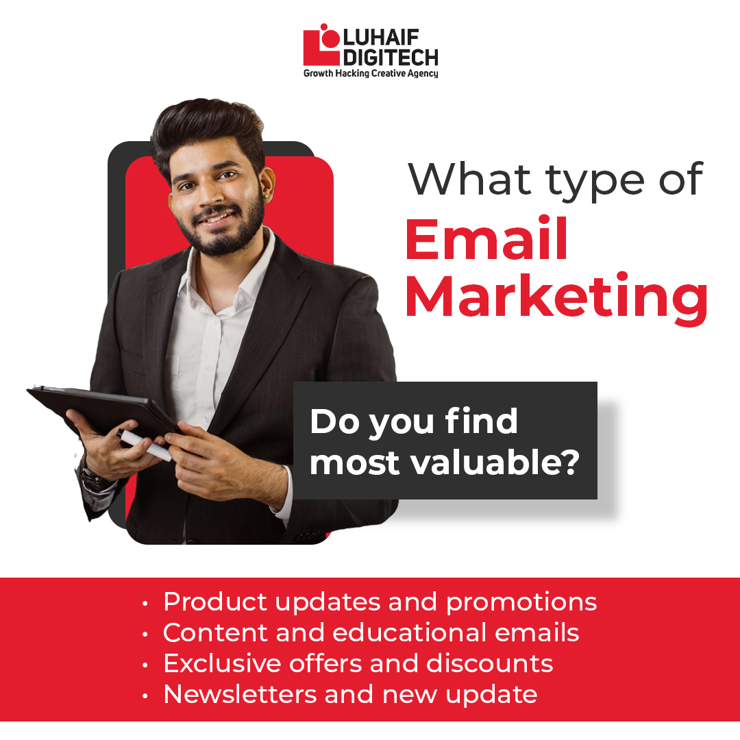 LuhaifD's tweet photo. When it comes to staying connected with #brands, different types of email content can make a real difference. Some people love hearing about the latest #products and exclusive deals, while others appreciate insightful resources that #boost their knowledge. https://t.co/9ocoiPWJyb