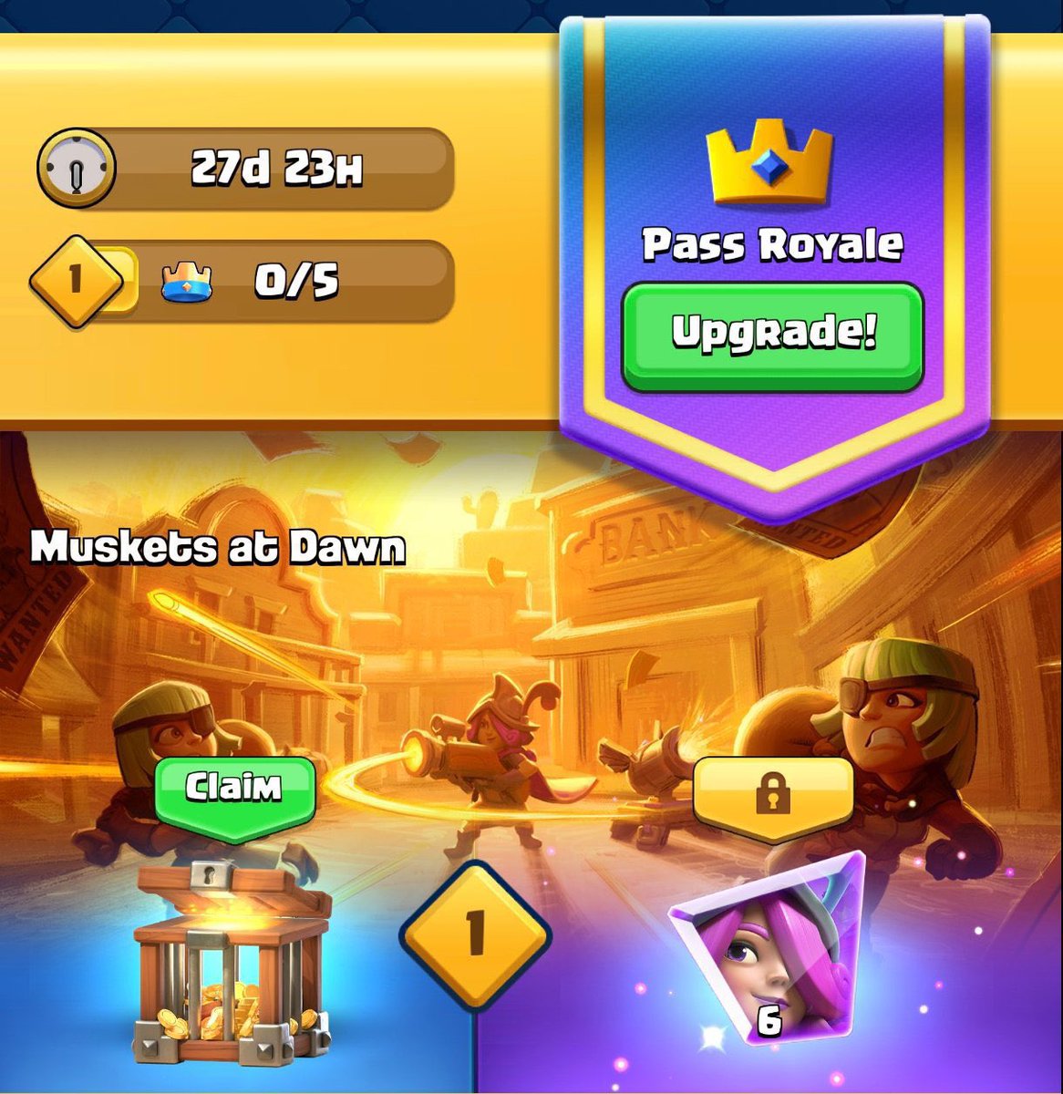 4x Winners #PassRoyale #Giveaway #MusketsAtDawnGiveaway #ClashRoyale 
Like, RT, Follow, Comment 👍
Ends Nov 22nd