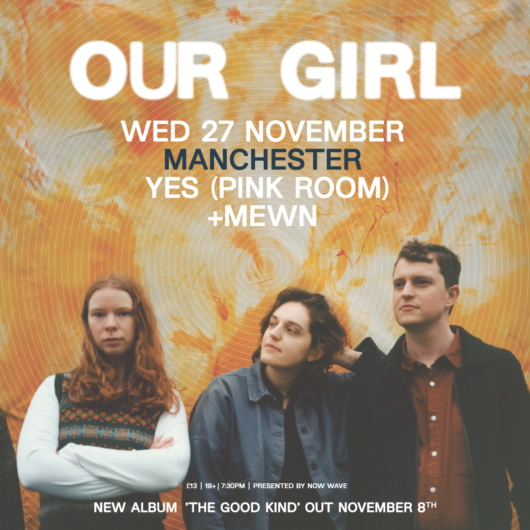 nowwave's tweet photo. Indie trio @weareourgirl have release their long-awaited and sublime new record 'The Good Kind'.  

Listen/Purchase the album here -> https://t.co/K7pl96txbf

Tickets for their Manchester show on Weds 27th Nov available here -> https://t.co/wJXj5zBMYw https://t.co/SPFPSnTU5D