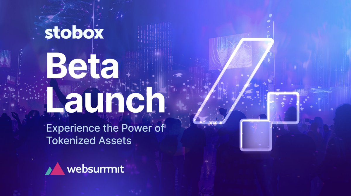 StoboxCompany's tweet photo. 🚩 Stobox 4 Beta is LIVE. Experience the Power of Tokenized Assets

Introducing #Stobox4 Beta — your gateway to the future of asset tokenization! We’re excited to launch the Stobox 4th generation platform, making it easier than ever for businesses to turn real-world assets into digital tokens.

🔗 Explore - https://t.co/kR2A9dIPel

- Referrals to earn rewards in #STBU
- Business Accounts and #Tokenization
- #RWA Security Enhanced by Verified Transactions
- A Growing Ecosystem of Tokenized Assets
- Unlocking the Power of Decentralized Finance (#DeFi)

Blockchain-based platform designed to revolutionize the management and interaction with digital and tokenized real-world assets (RWAs).

✔ Register for Stobox 4 and get your referral link - https://t.co/UAJdjiYvlY