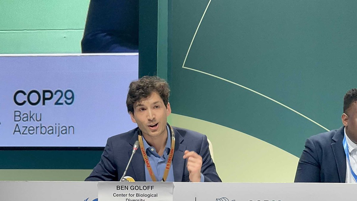 Climate diplomacy doesn't stop for climate deniers. Biden must seal his climate legacy in the next 2 months. We need to see the Biden administration put money where their mouth is, show up as a constructive force, and pay their fair share - <a href="/benjamingoloff/">Ben Goloff</a> <a href="/CBD_Climate/">CBD Climate</a>