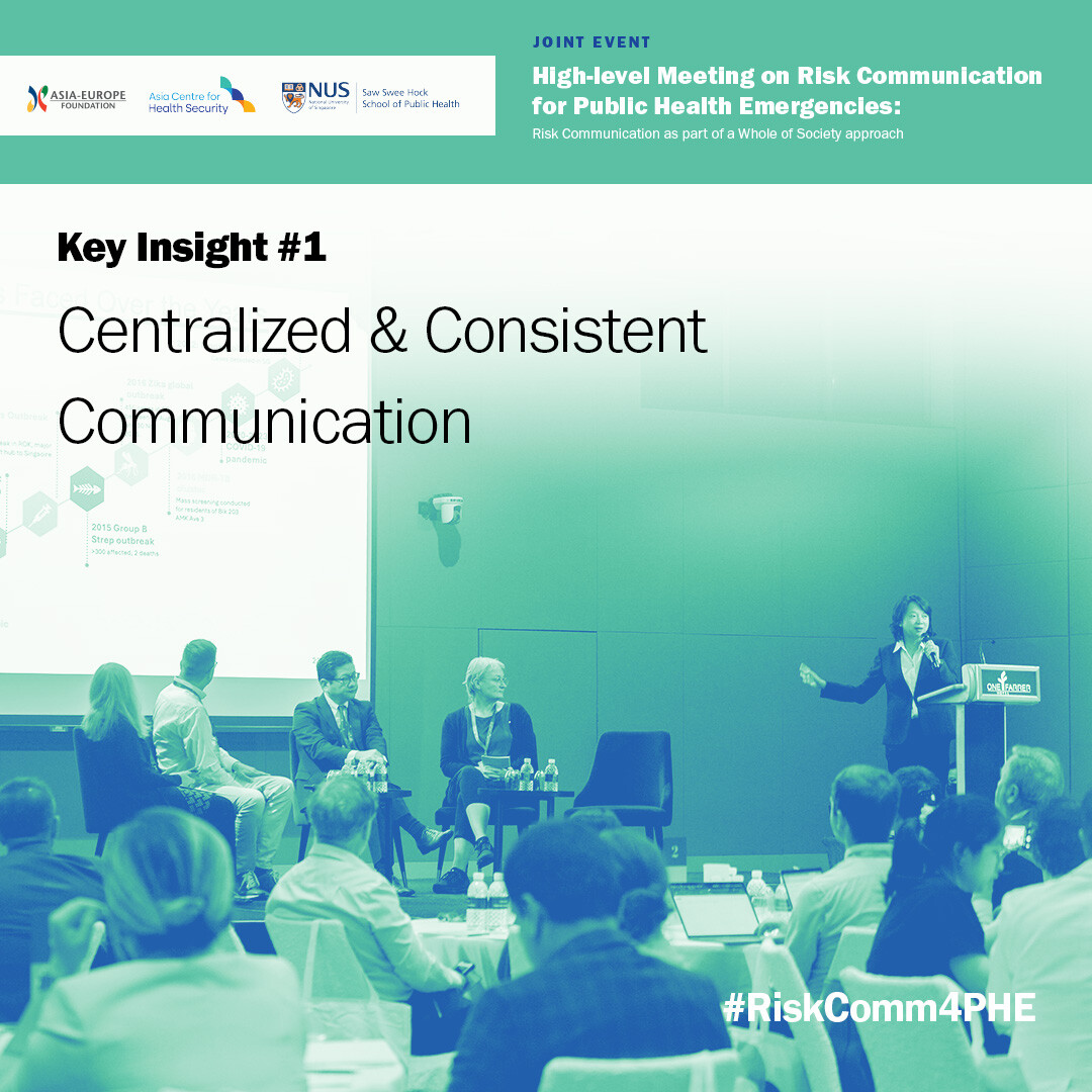 ASEF_PHN's tweet image. 📢 #RiskComm4PHE Insight: Establish a multi-agency taskforce to centralize communication, ensuring clear, consistent, and transparent messaging during crises. Unified info builds trust and reduces misinformation. #PublicHealth