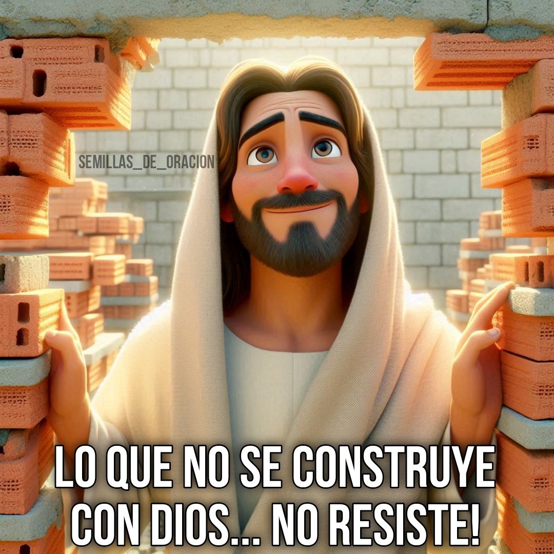 Semillasoracion's tweet image. Dios es la base de todo en nuestra vida!!!
#semillasdeoracion #constructor #dios #arquitectura #amor #inaguracion #jesus #maestro #idea #emprendimiento