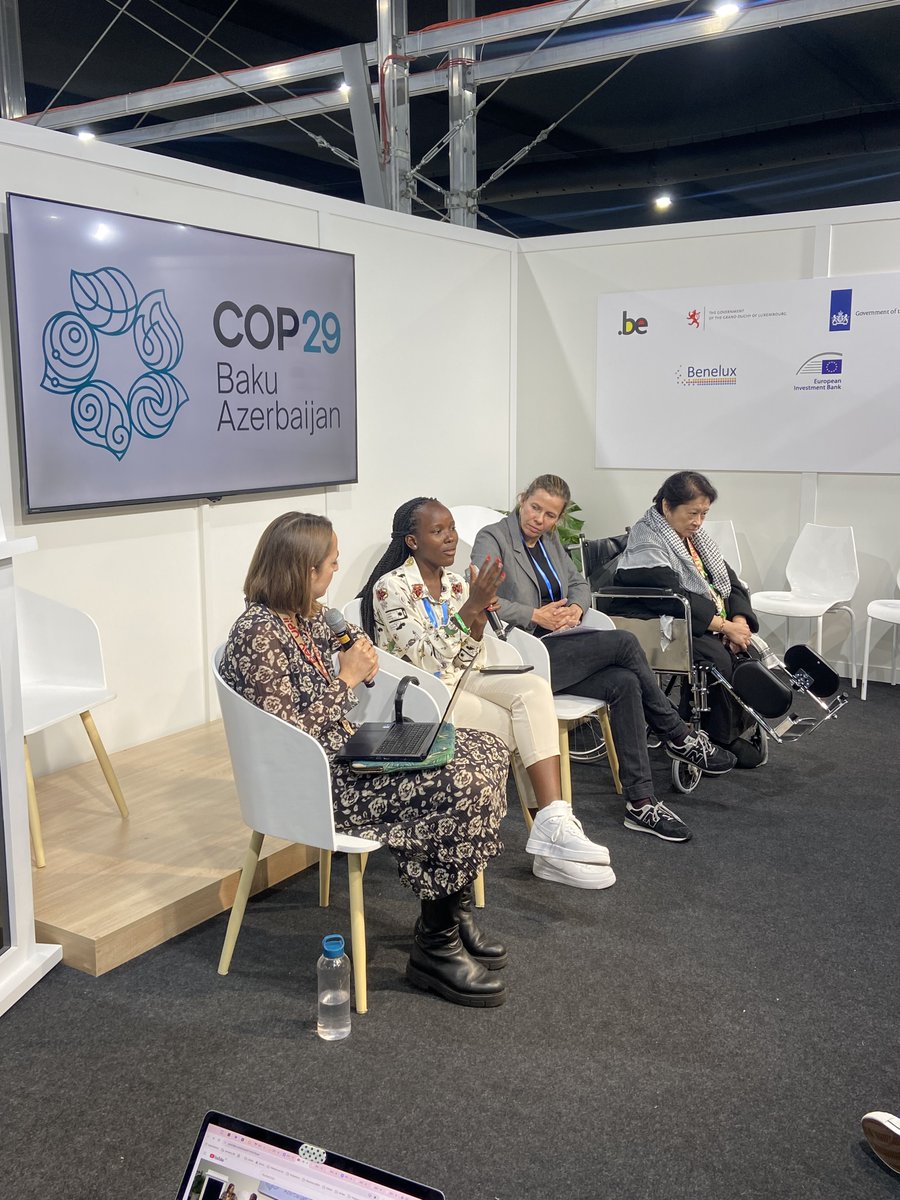 #COP29: passionnant échange sur la nécessité de mettre les droits humains au centre du financement climatique, enjeu majeur de cette COP.
Événement d'<a href="/amnestybe/">Amnesty Belgique FR ✊</a> avec <a href="/rebecca_thissen/">Rebecca Thissen</a> <a href="/lnacpil/">Lidy Nacpil</a> <a href="/thibaut_carine/">Carine Thibaut</a> &amp; <a href="/ClareNassanga/">Nassanga Clare</a>.
À retrouver en ligne: youtube.com/live/doT1H5cTe…
