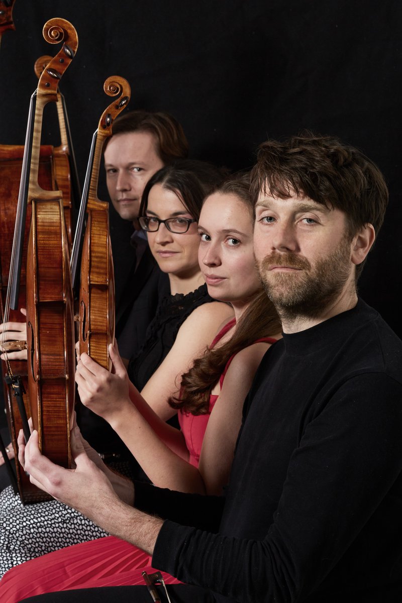 The <a href="/hcmfuk/">hcmf//</a> starts this week. The <a href="/LigetiQuartet/">Ligeti Quartet</a> plays two concerts as part of the 2024 festival at St Paul's Hall:
Sunday 17th, 12pm - Wadada Leo Smith programme, including the UK premiere of String Quartet No.17
Monday 18th, 12pm - Justé Janulyté: Circle for a Square