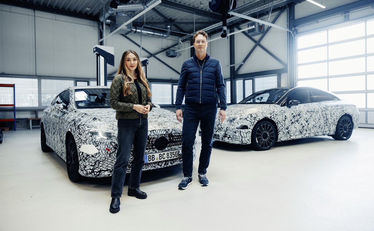 Sneak peek at the new @mercedesbenzuk CLA 👀

✨ Redefines entry-level luxury, focusing on range, efficiency, and smart technology 

⚡ Will offer both electric and hybrid options powered by the MB.OS system.

📅 Due to premiere in 2025.

What do you think? Let us know below 👇