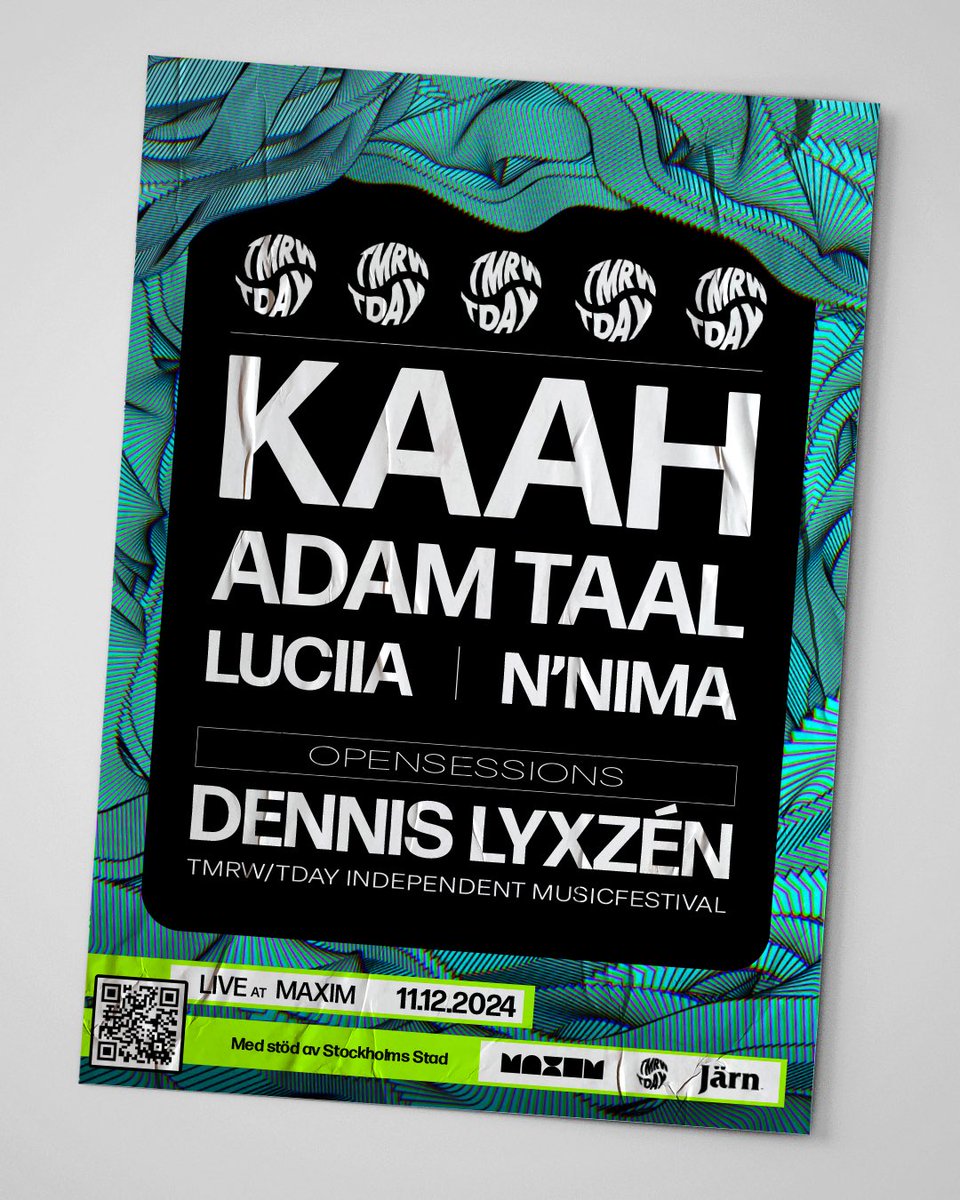 Stockholm - 11e Dec.

Biljetter >>> secure.tickster.com/sv/xyb5el5b80t…