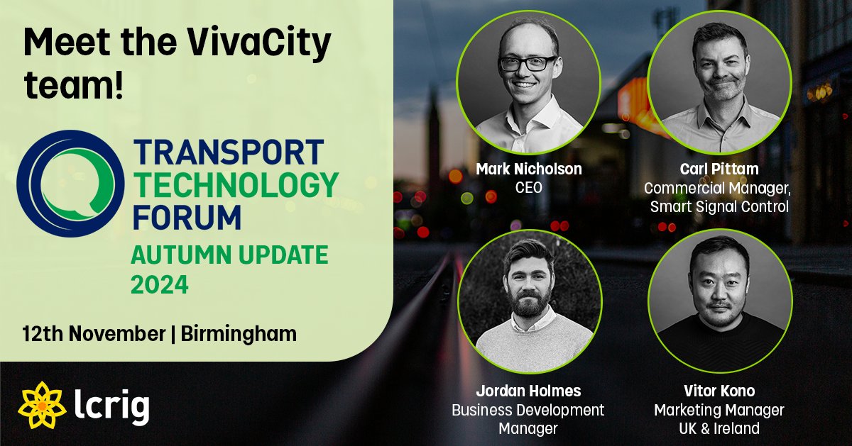 VivacityLabs's tweet image. We are exhibiting at TTF Autumn Update 2024 tomorrow! Our CEO Mark Nicholson will be on our stand, alongside Carl Pittam, Jordan Holmes and Vitor Kono. Stop by to chat to us about our cutting-edge AI solutions for #TrafficMonitoring, #RoadSafety and #SignalControl.