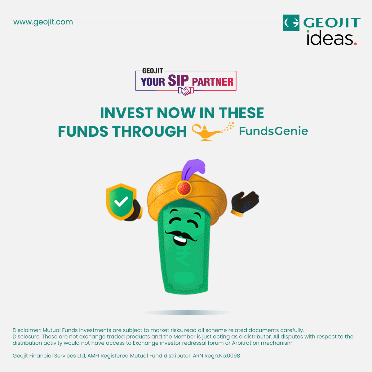 Geojit_official's tweet image. Explore our top large-cap funds and their strong performance over the years. Have you invested in any? Let us know in the comments!

Learn more: fundsgenie.in​

#LargeCapFund #Investing #MutualFundsSahiHai #Geojit #Finance #Sensex #MutualFunds #GeojitSIP #HDFC #ICICI