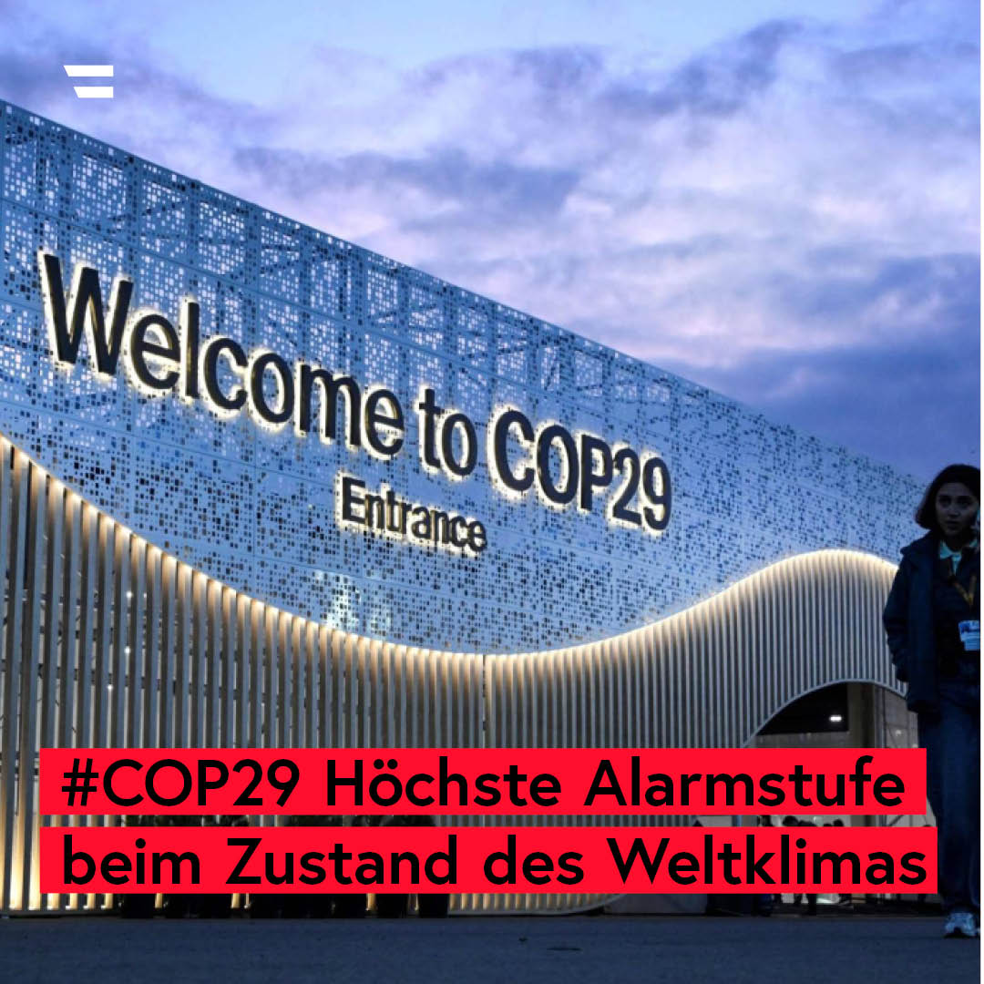 BMIMI (@bmimi_gv_at) on Twitter photo Unter dem Eindruck zunehmender Klimakatastrophen in aller Welt ist die #COP29Baku gestartet, angesichts der Wucht des Klimawandels innerhalb einer einzigen Generation haben <a href="/WMO/">World Meteorological Organization</a> & <a href="/UN/">United Nations</a> im #StateOfClimate Report erneut die höchste Alarmstufe verhängt. infothek.bmk.gv.at/cop29-hoechste… 🔴 Unter dem Eindruck zunehmender Klimakatastrophen in aller Welt ist die #COP29Baku gestartet, angesichts der Wucht des Klimawandels innerhalb einer einzigen Generation haben <a href="/WMO/">World Meteorological Organization</a> & <a href="/UN/">United Nations</a> im #StateOfClimate Report erneut die höchste Alarmstufe verhängt. infothek.bmk.gv.at/cop29-hoechste… 🔴