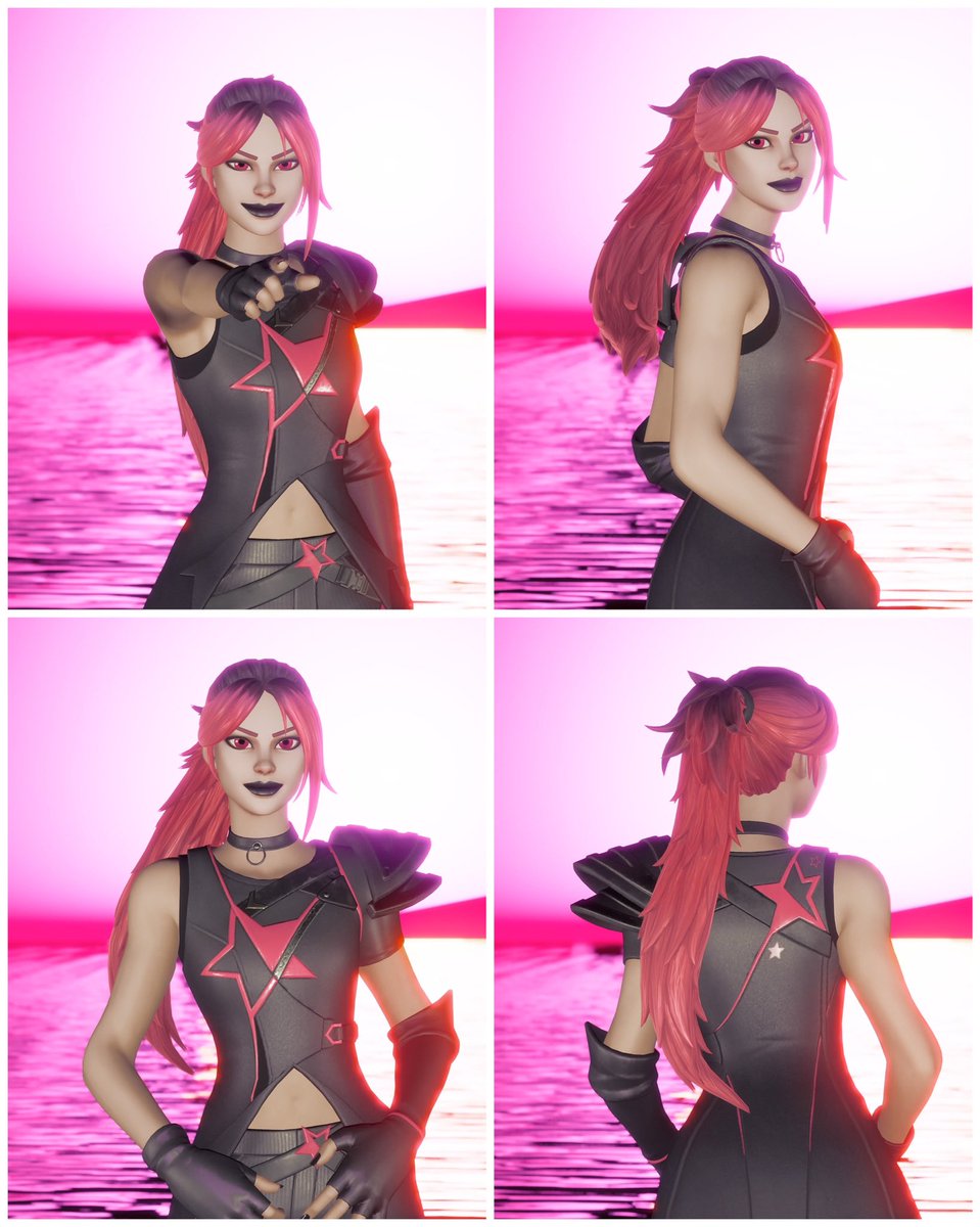 alarmruby's tweet image. | hexed haze 💞✨ | she’s so pretty 😍 | how do we feel about her? 🫣 | #fortnite #alarmruby