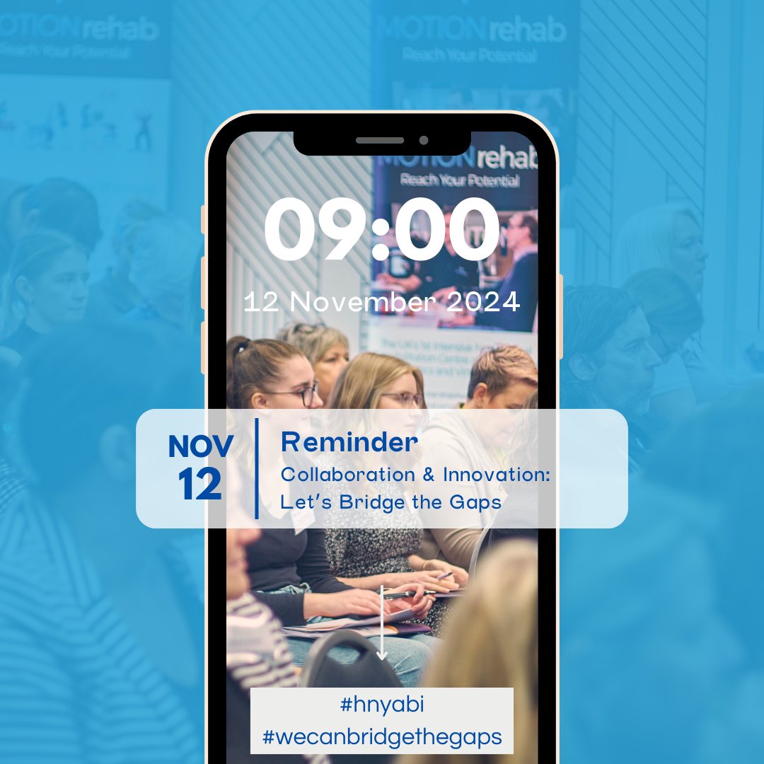We are ready to welcome all delegates this morning at Hull University for our CPD event, Collaboration &amp; Innovation: Let's Bridge the Gaps.

Registration is from 09:00 this morning. We hope you come away inspired by collaborative practice💭

#hnyabi #wecanbridgethegaps #ABI #TBI