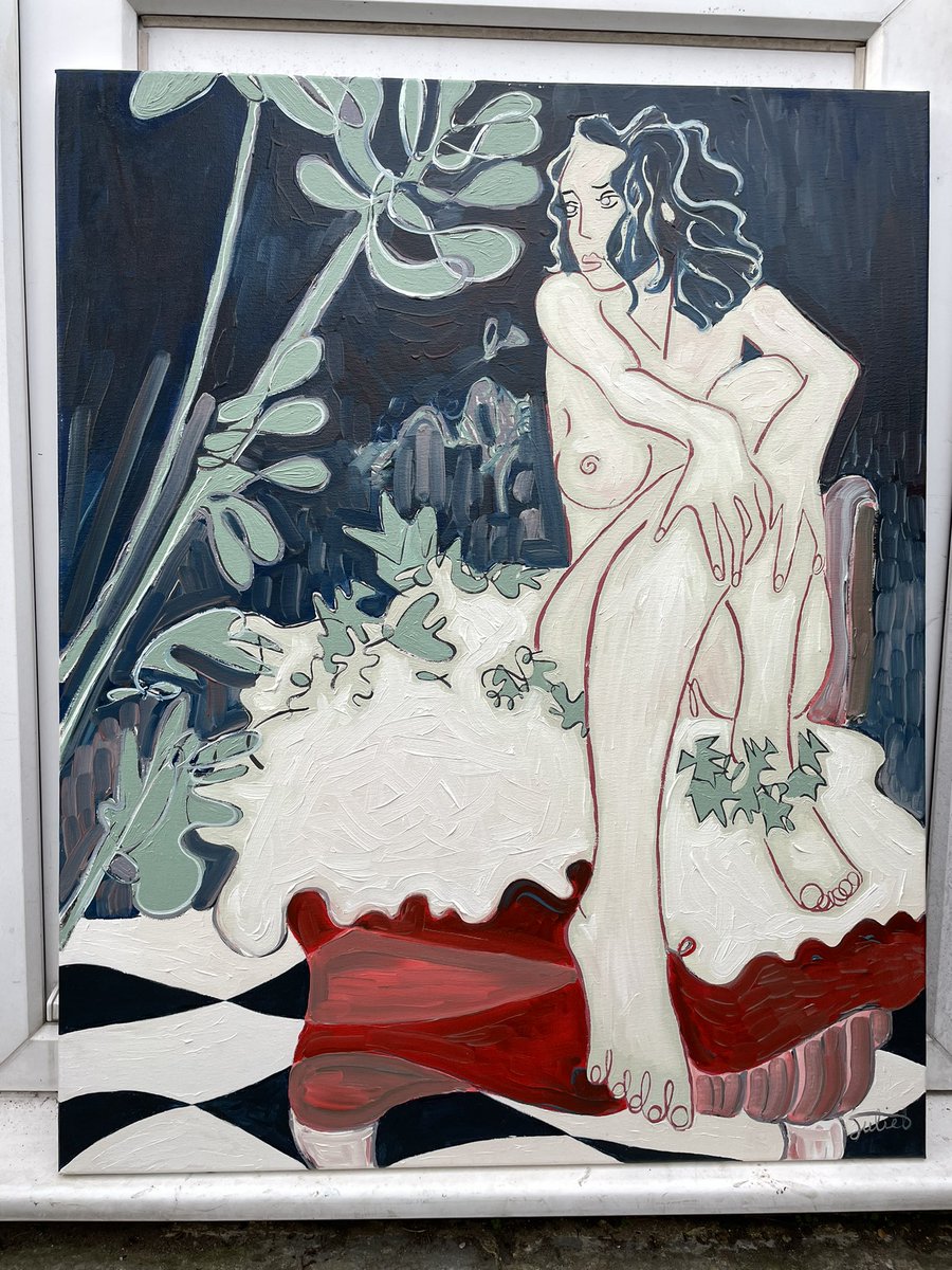 JulietJames's tweet photo. My new painting, oil on canvas featured this week on Saatchi, check it out artlovers and collectors :  https://t.co/1eNPYlfVyk https://t.co/h2QjliWC6N