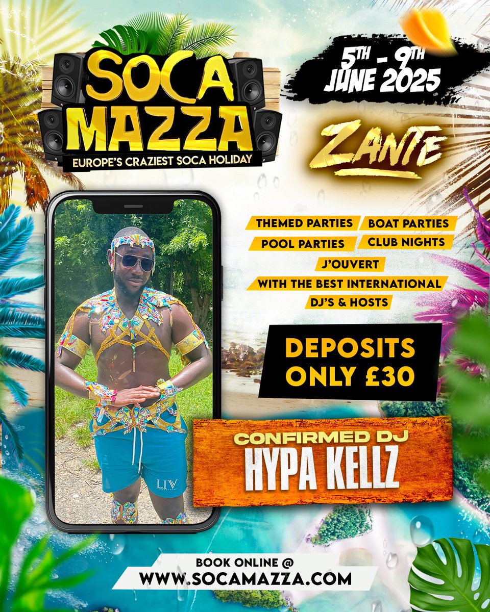 SocaMazza 2025 | Zante Greece tweet media