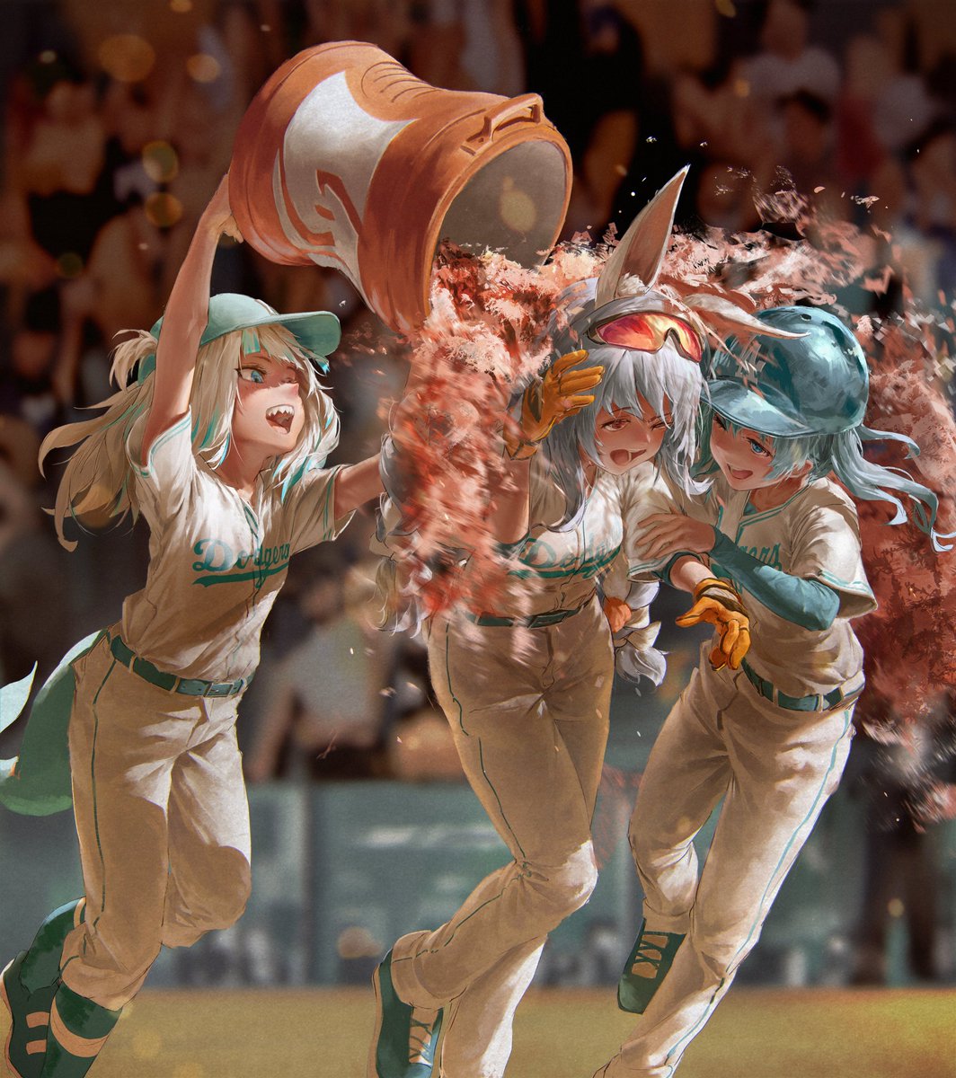 ka_kokono's tweet image. Everybody is MVP ❤️🔥
My way of saying Congrat! to our #WorldSeries Champion, @Dodgers !
#gawrt #ぺこらーと #ほしまちぎゃらりー #hololiveDodgers #hololive #ホロライブ