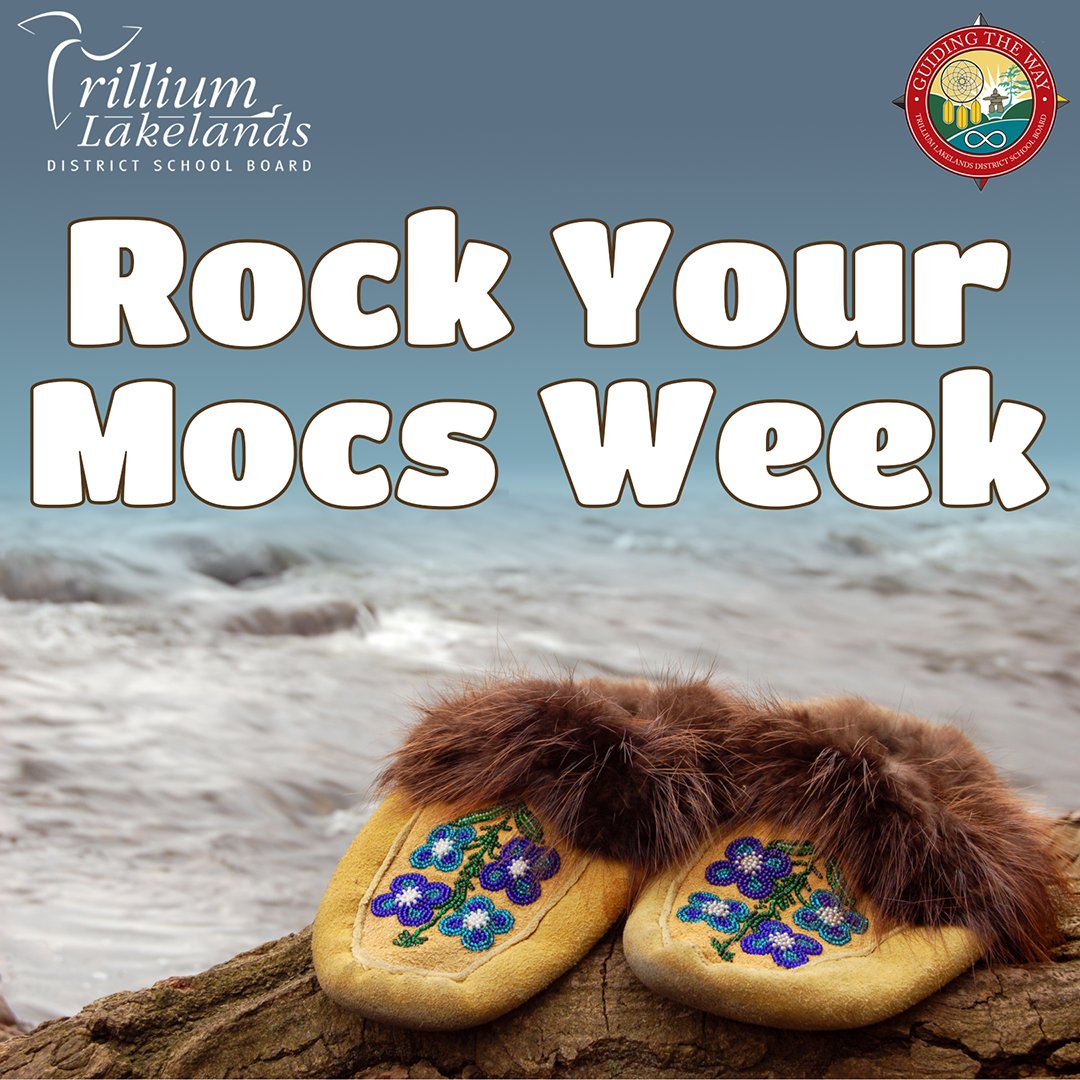 TLDSB Equity & Inclusion Task Force (@tldsbequity) on Twitter photo It's Rock Your Mocs Week, which encourages students and staff to wear their own moccasins in celebration of Indigenous pride and the individuality of each Nation.
Learn more, rock ‘em with pride, and share photos tagged with #RockYourMocs! <a href="/TLDSB_FNIM/">TLDSB_FNIM</a> It's Rock Your Mocs Week, which encourages students and staff to wear their own moccasins in celebration of Indigenous pride and the individuality of each Nation.
Learn more, rock ‘em with pride, and share photos tagged with #RockYourMocs! <a href="/TLDSB_FNIM/">TLDSB_FNIM</a>