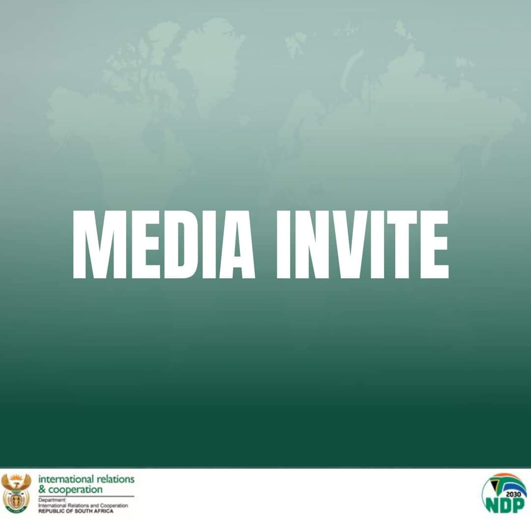 DIRCO_ZA's tweet photo. Minister Lamola to address the media on key issues pertaining to the implementation of #SAForeignPolicy &amp; outline upcoming engagements.
 
The briefing will take place as follows:
Date: Tuesday, 12/11/2024
Venue: DIRCO
Time: 10H30 
RSVP: RakgakoleM@dirco.gov.za https://t.co/E7nld7sBfC