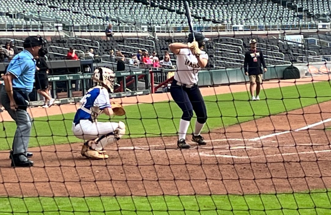 gaimpactaxe's tweet photo. Great day at Truist Park for our @gadcsoftball All State honorees. So much fun to see @kaydenh_13 @abbylawson2025 @Rachel_a75 and @SpeedyKnop out there representing! https://t.co/4f0DaJKgEP