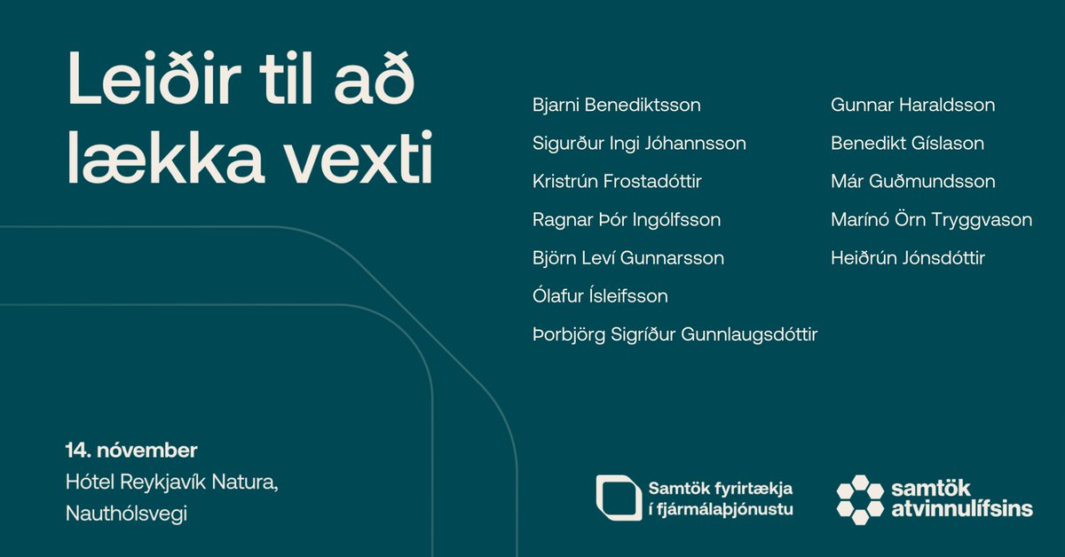 Samtök fyrirtækja í fjármálaþjónustu tweet media