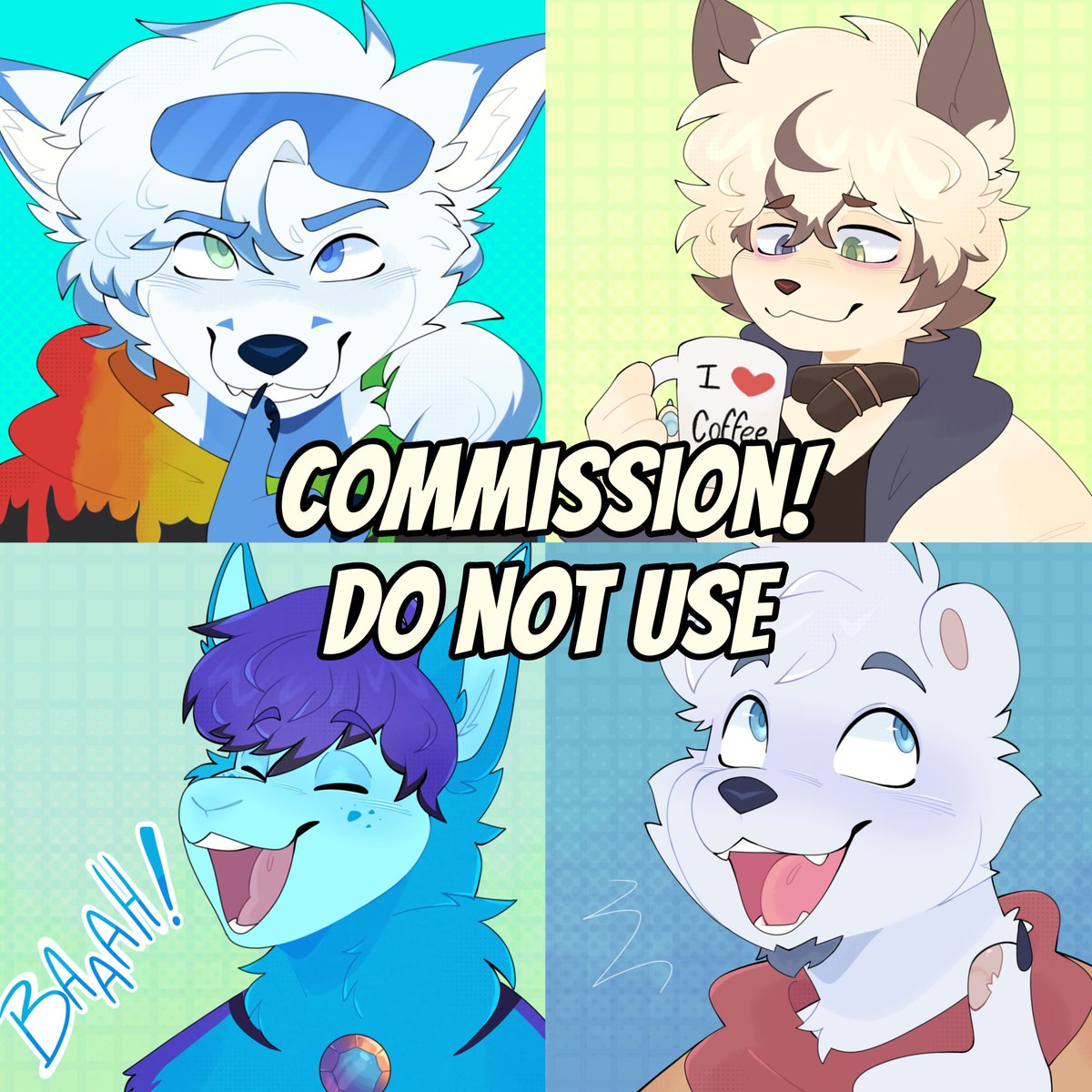 Some icons commissions that I recently finished!