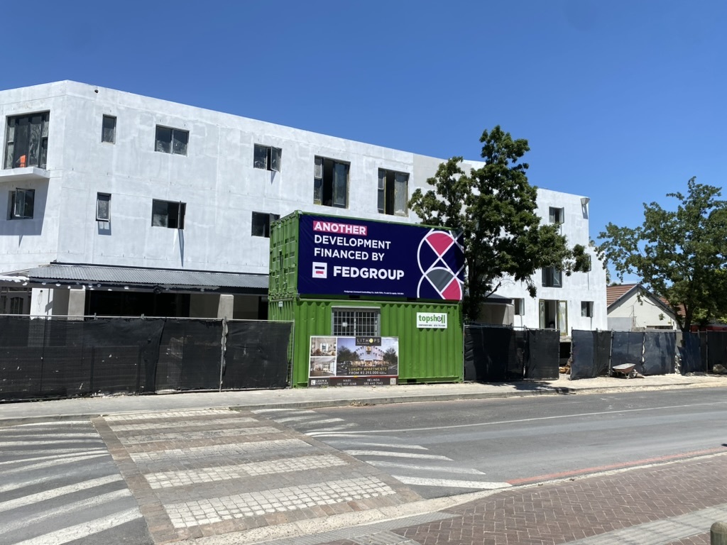 Fedgroup's tweet photo. Exciting news!π Fedgroup is sponsoring another development β Erf 2425 in Stellenbosch! This project includes 25 luxury units, 24 parking bays, a coffee shop, and retail spaces. Canβt wait to see the final result! Stay tuned! π
#Fedgroup #PropertyDevelopment #CommercialPropertyFinance