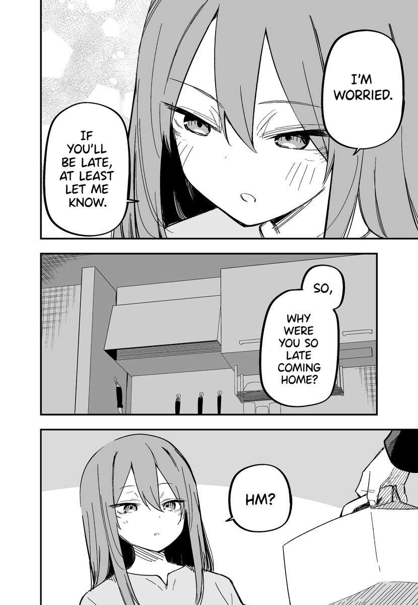 English version! [My angry girlfriend, who used to be covered in bruises.] 