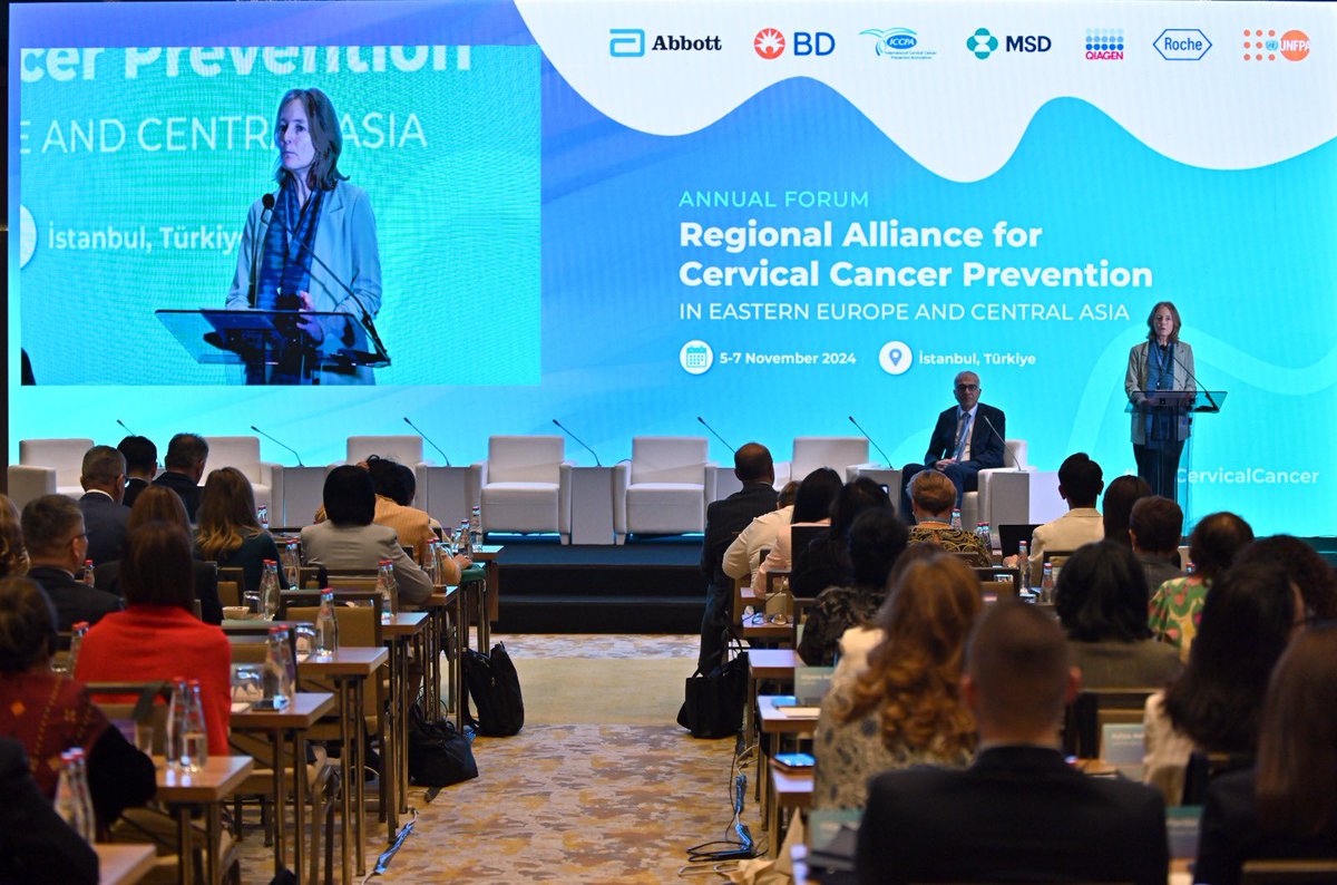 BauerFlorence's tweet photo. Was great to host 124 participants from 29 countries for the Annual Forum of the Regional Alliance to #EndCervicalCancer .

Three days filled with thematic expos, networking, a cancer screening center visit, and inspiring country stories.

#CervicalCancer is preventable. https://t.co/SWfdTwQLzy