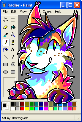 MS Paint always had my back whenever the internet went out 
🎨: <a href="/TheRoguez/">RayJ ☕️🍰☸️🌱 @ bsky same name</a>