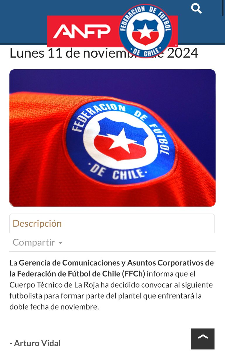 🤯 Vidal convocado por Gareca