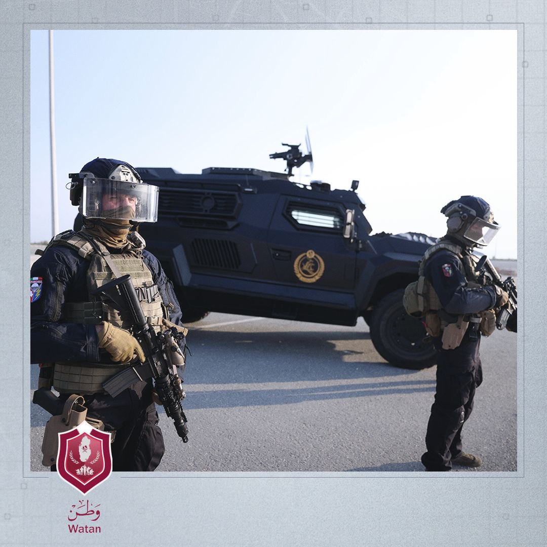 MOI_QatarEn's tweet photo. A distinguished participation from the Italian forces in #WatanExercise, highlighting strong military ties and enhancing field expertise exchange between both countries. https://t.co/Cc0VObEY8G