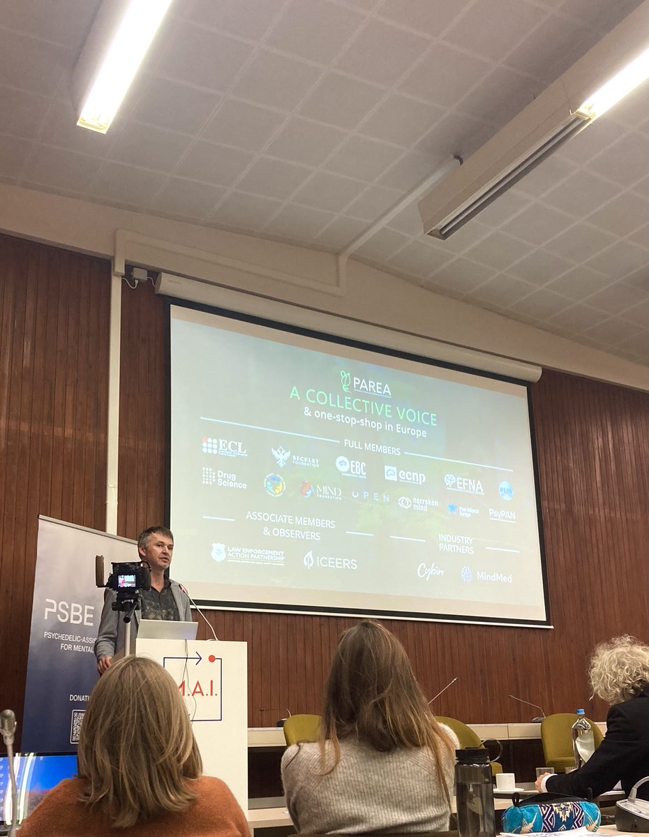 PAREA @pareascience.bsky.social (@pareascience) on Twitter photo On Saturday, PAREA attended <a href="/BelgiumSociety/">Psychedelic Society Belgium</a> ‘s annual symposium, speaking about access to psychedelic medicines. The event showcased the current landscape of psychedelic therapy and research in Belgium. We were grateful for the opportunity to connect with the Belgian community! On Saturday, PAREA attended <a href="/BelgiumSociety/">Psychedelic Society Belgium</a> ‘s annual symposium, speaking about access to psychedelic medicines. The event showcased the current landscape of psychedelic therapy and research in Belgium. We were grateful for the opportunity to connect with the Belgian community!