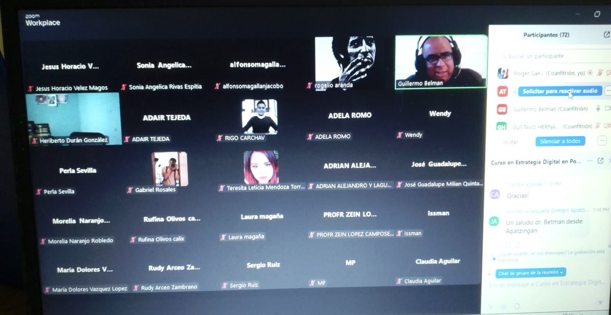 🤓| Hemos dado inicio al 2o curso virtual de este cierre 2024 con <a href="/AgoraHispano/">Universidad Ágora Hispanoamericana</a> , sobre Estrategia Digital en Política, con el objetivo de que nuestras estructuras cuenten con herramientas para ser eficaces en su mensaje hacía la ciudadanía desde el ámbito digital 📲