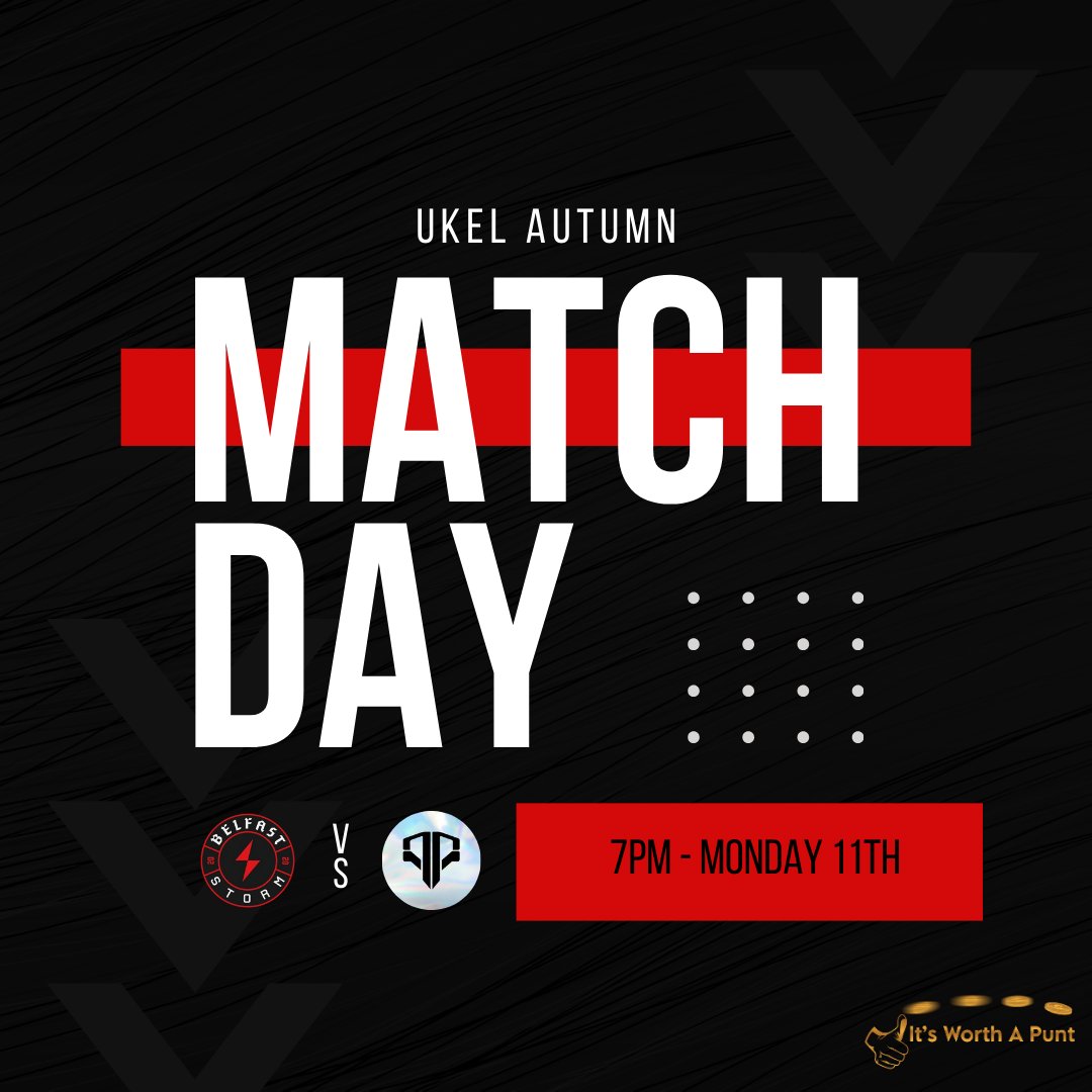 Belfaststorm's tweet image. 💪 It's playoff action once again for our League of Legends team tonight, as we take on @PARAGONPRG in @TheUKEL 

A huge night for all involved so let's make it count and show some support at 7 - 

Twitch.tv/theukel