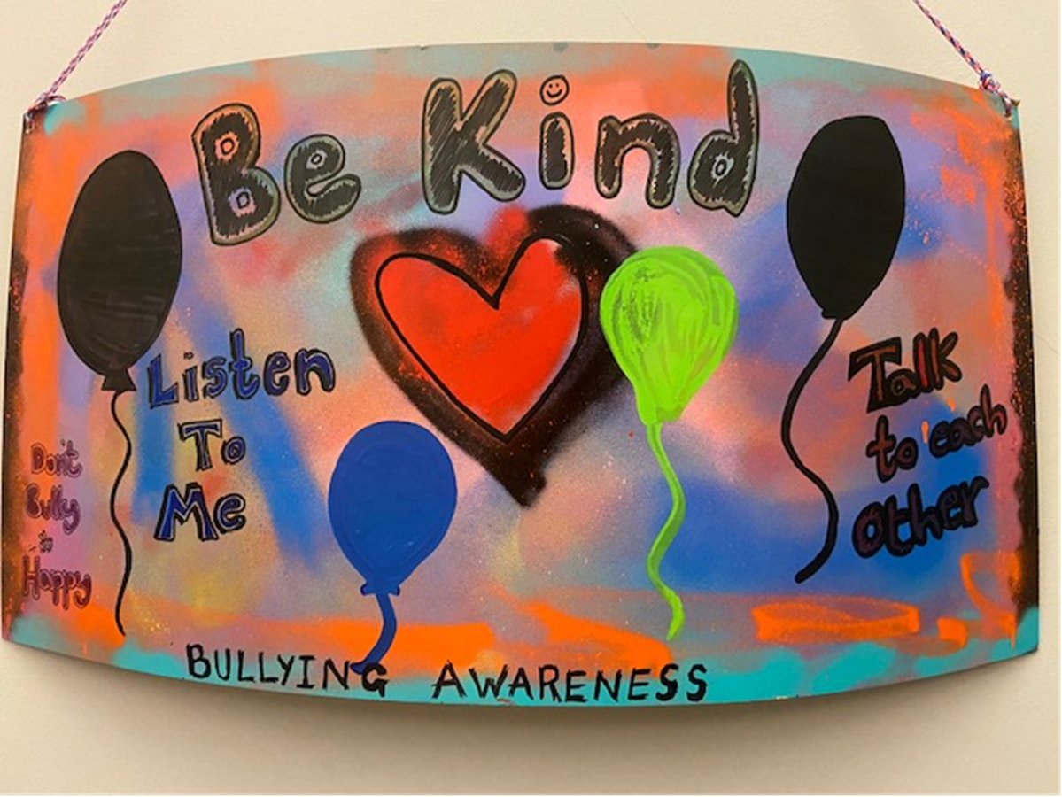 Here is some of our children's art work showing that they take a stand against bullying and #chooserespect We would love to see what everyone else is up to this #AntiBullyingWeek Share in the comments any pictures you have!
