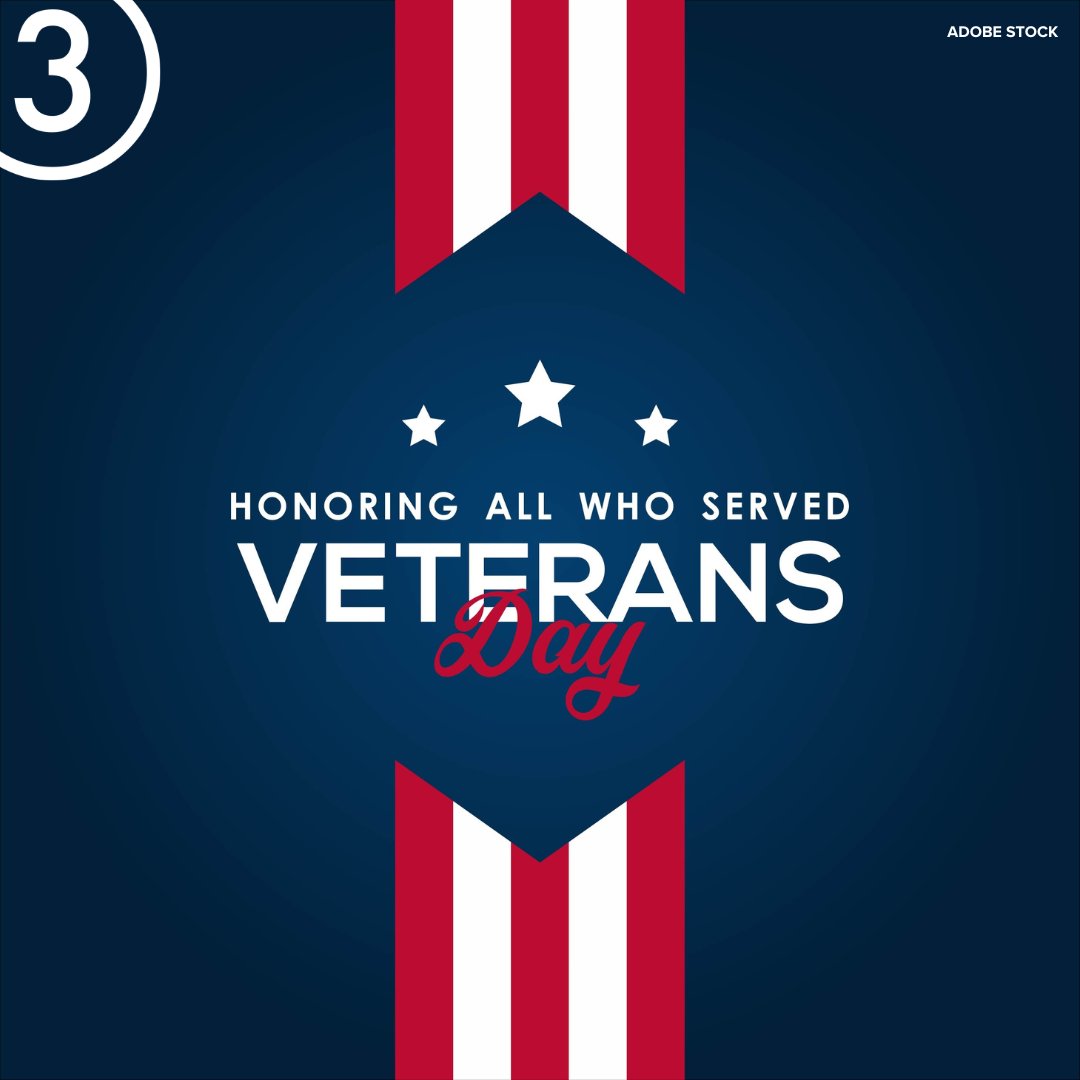 Today, we honor all of those who have served our country 💙

Where to get free food, discounts:wkyc.com/article/news/n…