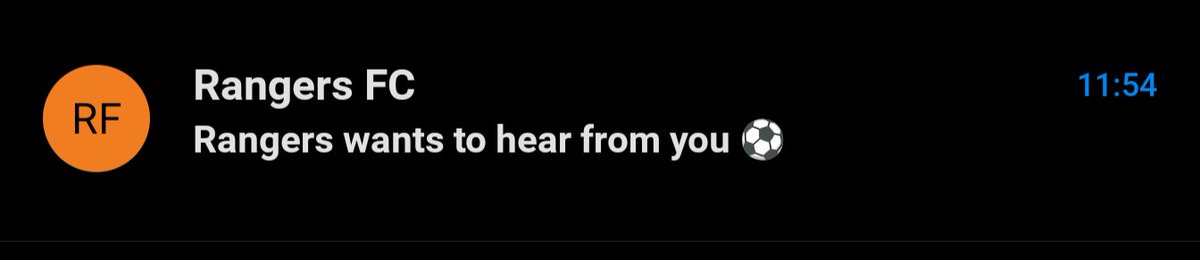 You really dont Rangers.