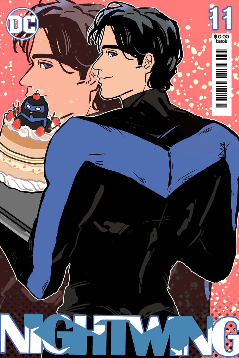 wu_yexi's tweet photo. Happy Birthday!#Nightwing
(try to make it looks like a comic cover🤣) https://t.co/Hpklig6JmE