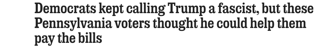 Une du Philadelphia Inquirer, le grand journal de la grande métropole de Pennsylvanie ce  matin. 
On ne saurait être plus clair (et étayé factuellement). 
Et l'article est passionnant. 
#Trump
inquirer.com/politics/elect…