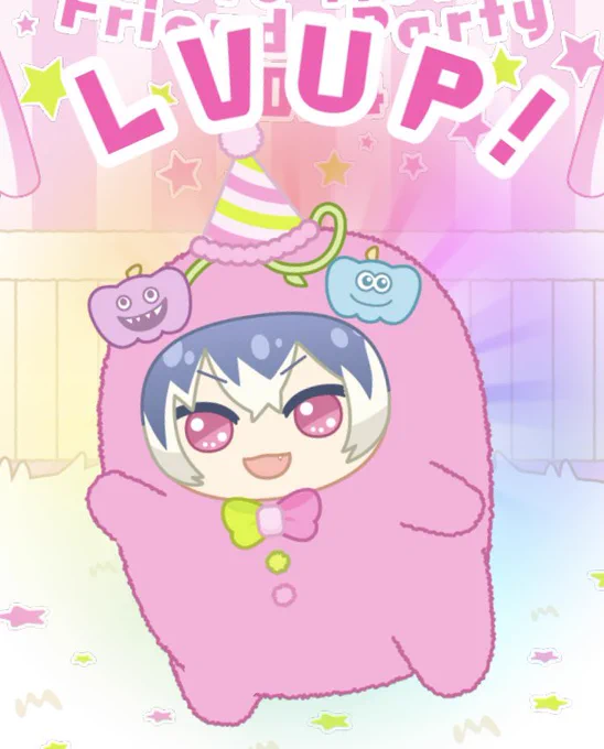 モンモモ可愛すぎてヤバない!? 口がさぁ!!めちゃくちゃかわいい!! このおっぱっぴーみたいなポーズも可愛い!!